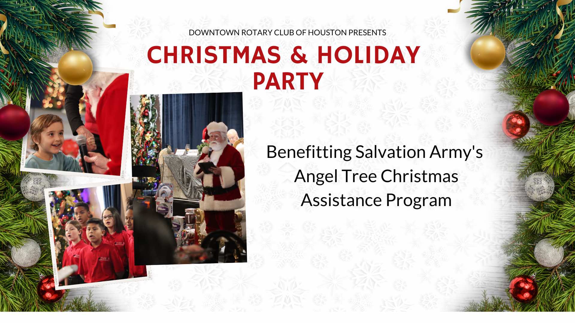 Downtown Rotary Christmas and Holiday Party