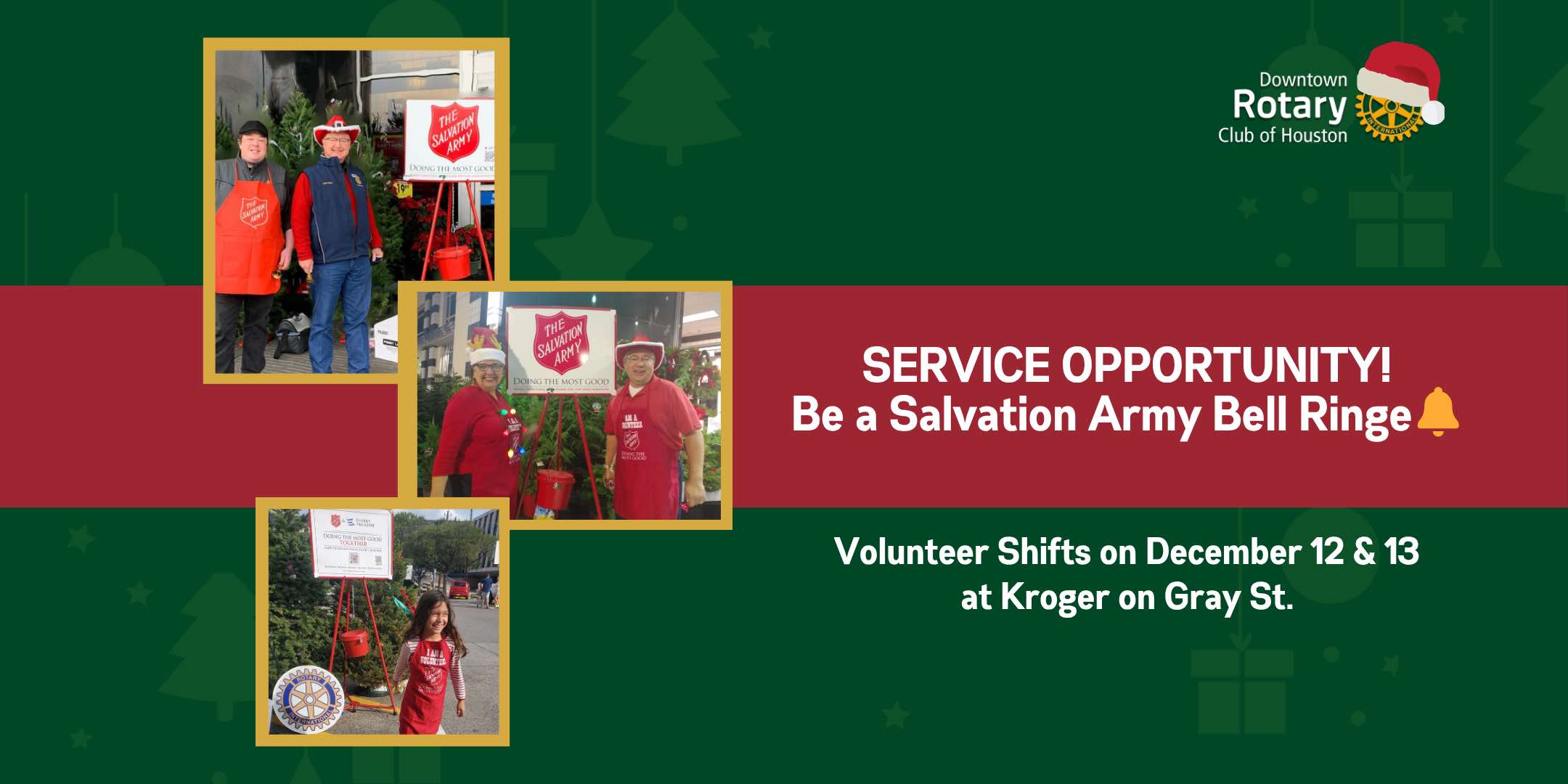Service Opportunity: Salvation Army Bell Ringers