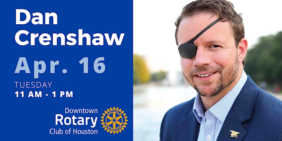 Downtown Rotary Welcomes Guest Speaker Dan Crenshaw