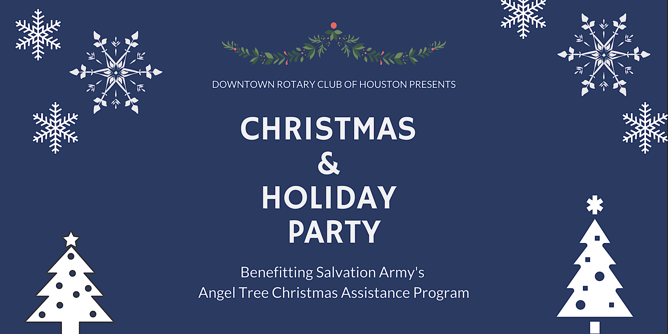 Downtown Rotary Christmas and Holiday Party Benefiting the Salvation Army