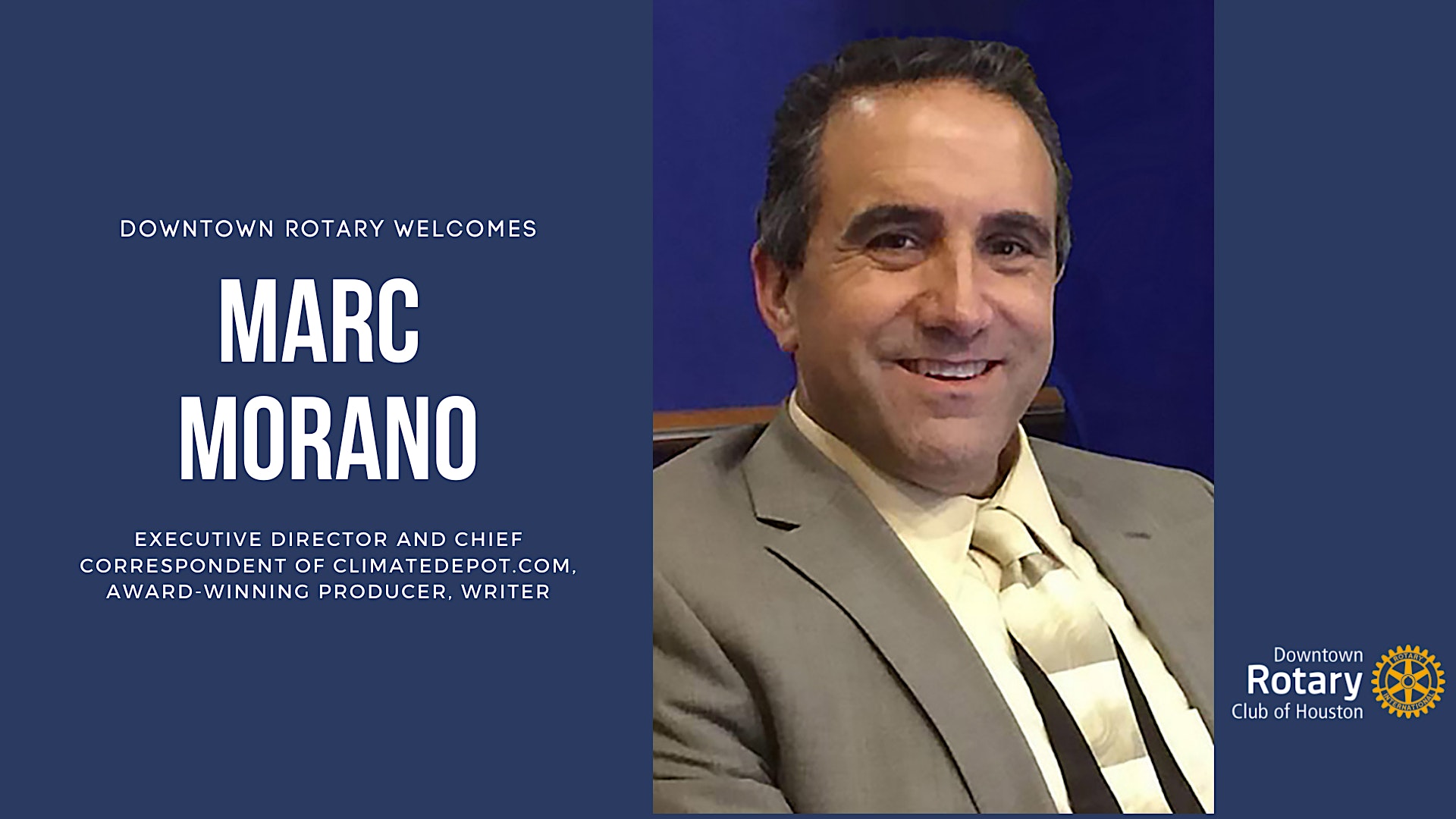Marc Morano, Award-winning Producer, Writer, and Host
