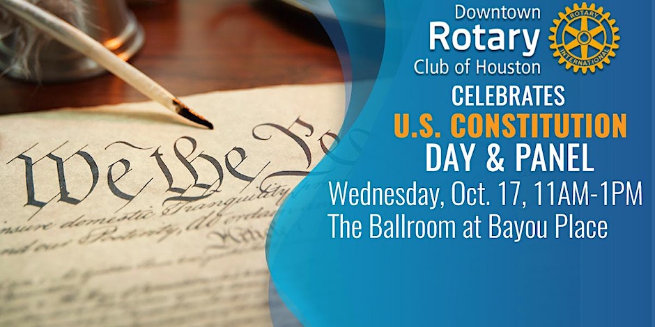US Constitution Day And Panel With Texas Solicitor General Kyle Hawkins