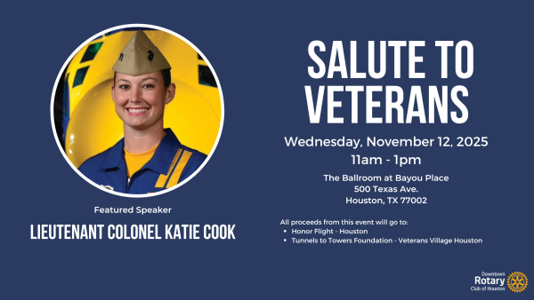  Salute to Veterans with Lt. Col. Katie Cook