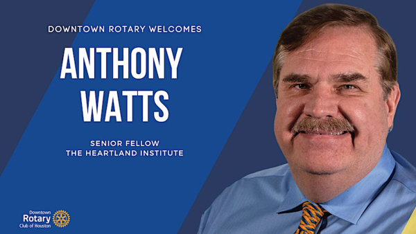 Downtown Rotary Club, Guest Speaker Anthony Watts