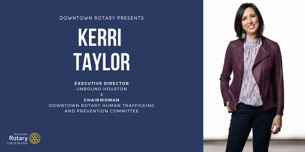 Kerri Taylor Talks About Human Trafficking In Our Area & Rotary's Response
