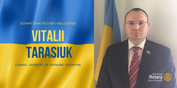 Vitalii Tarasiuk, Consul General of Ukraine, Houston