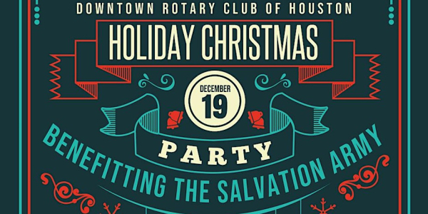 Christmas Holiday Party Benefiting The Salvation Army and Induction Ceremony 